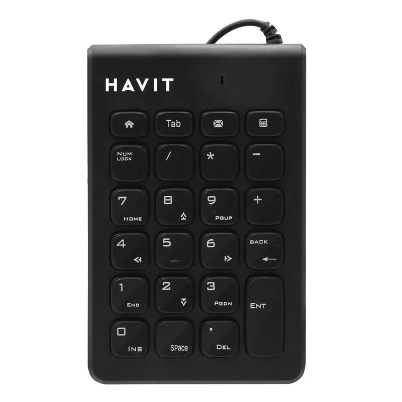 HAVIT - Teclado Numerico Usb Havit Kb223 - 23 Teclas - 145x90x25mm