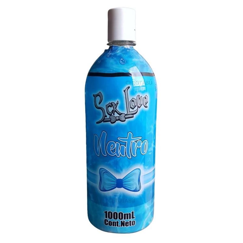 GENERICO - Lubricante Neutro A Base De Agua  Larga Duración x 1000 ml