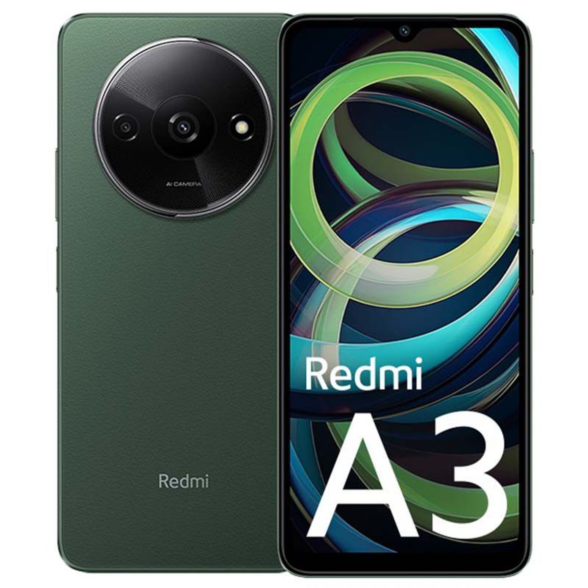 XIAOMI - Celular Xiaomi Redmi A3 RAM 3GB ROM 64GB Forest Green