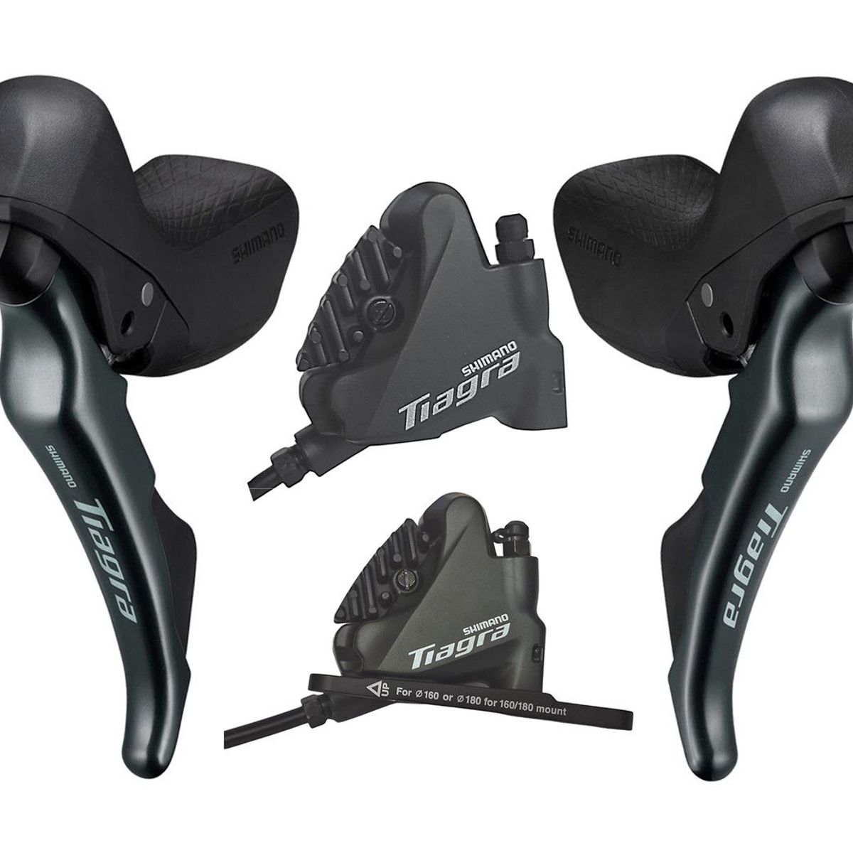 SHIMANO - Freno Disco Bicicleta Shimano Tiagra 4720 Hidraulico Ruta