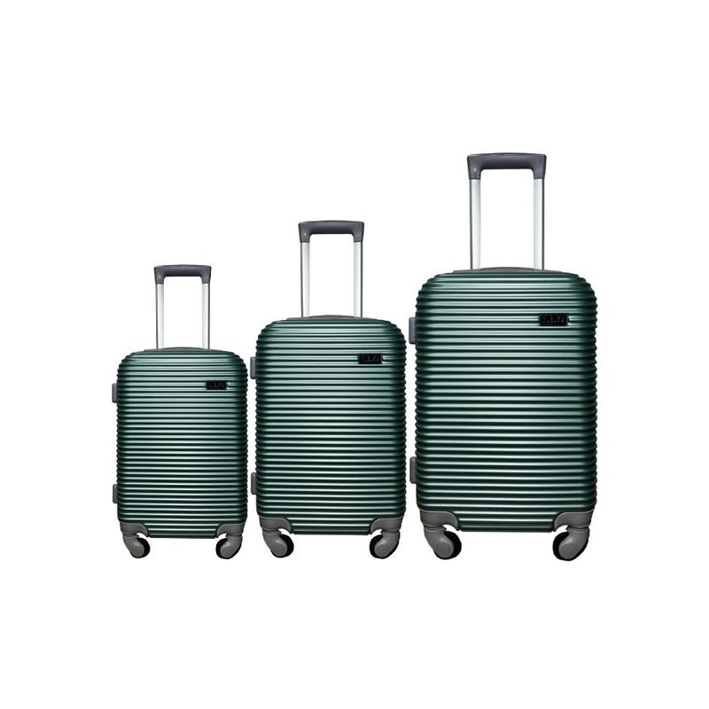 LLG LIULANGGOU - Set X3 Maletas De Viaje En Plástico (21 / 25 / 29 Pulgadas)