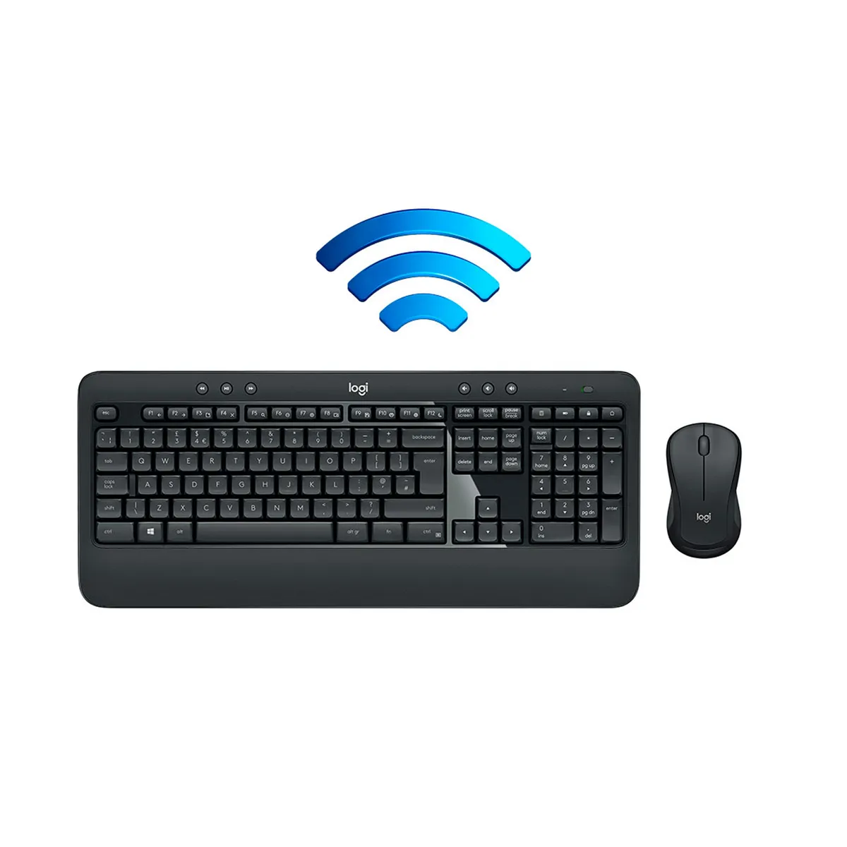 LOGITECH - Combo Teclado Y Mouse Inalambrico Logitech Mk540