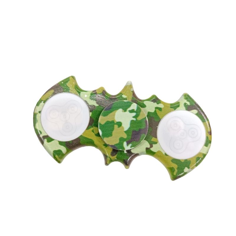 GENERICO - Spinner Batman Camuflado Fidget Abs Antiestrés Juguete Colores Giro