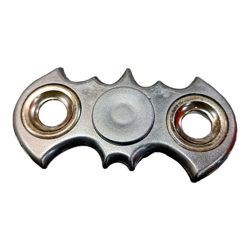 GENERICO - Spinner Batman Negro Fidget Abs Antiestrés Juguete Colores Giro