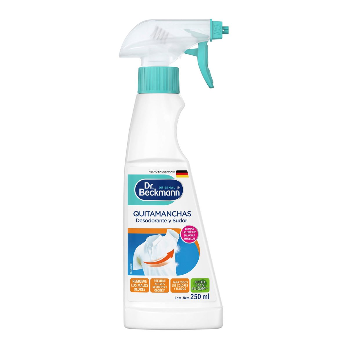 DR BECKMANN - Quitamanchas Dr Beckmann Desodorante Y Sudor Spray 250 ml