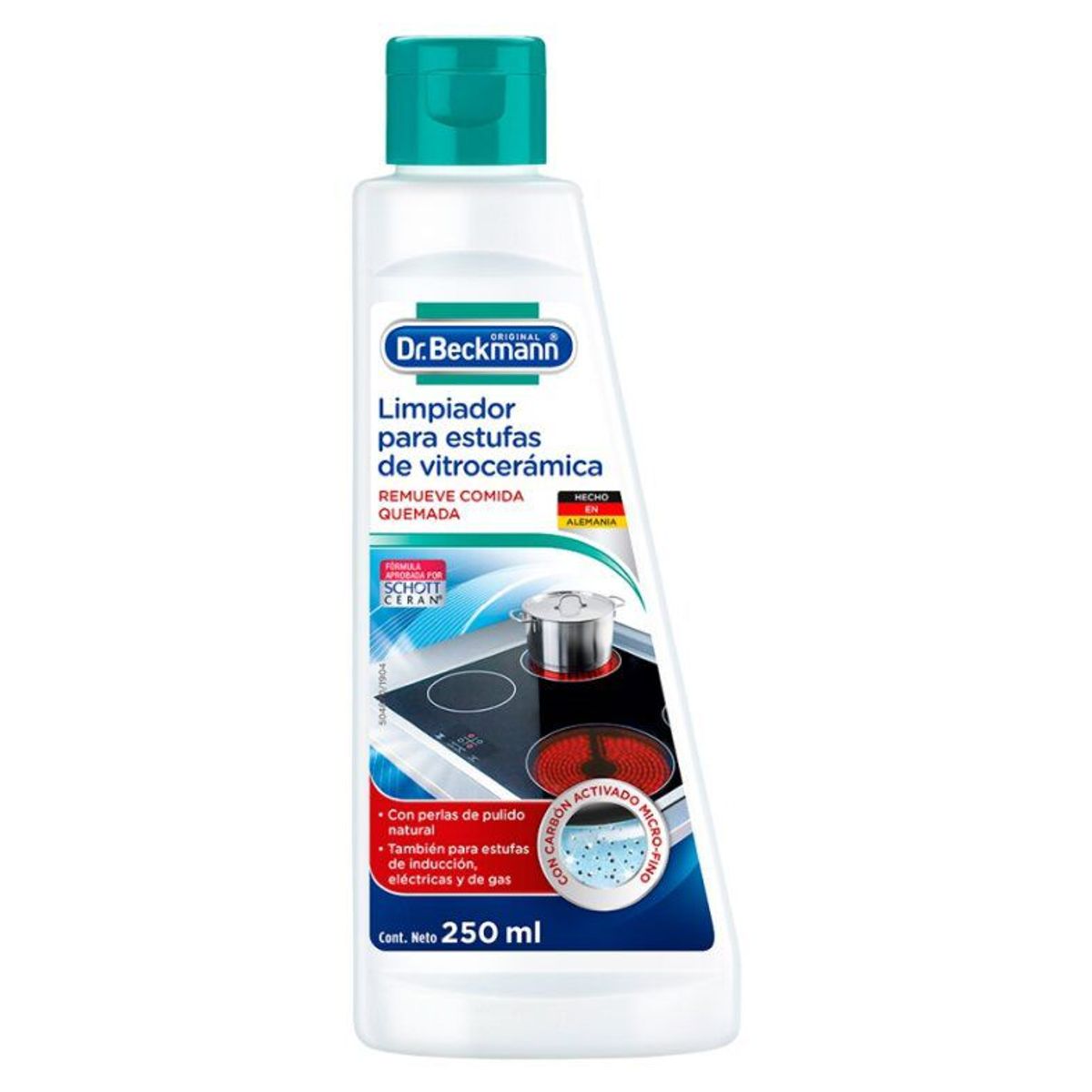 DR BECKMANN - Limpiador Para Estufas De Vitroceramica Dr Beckmann 250 Ml