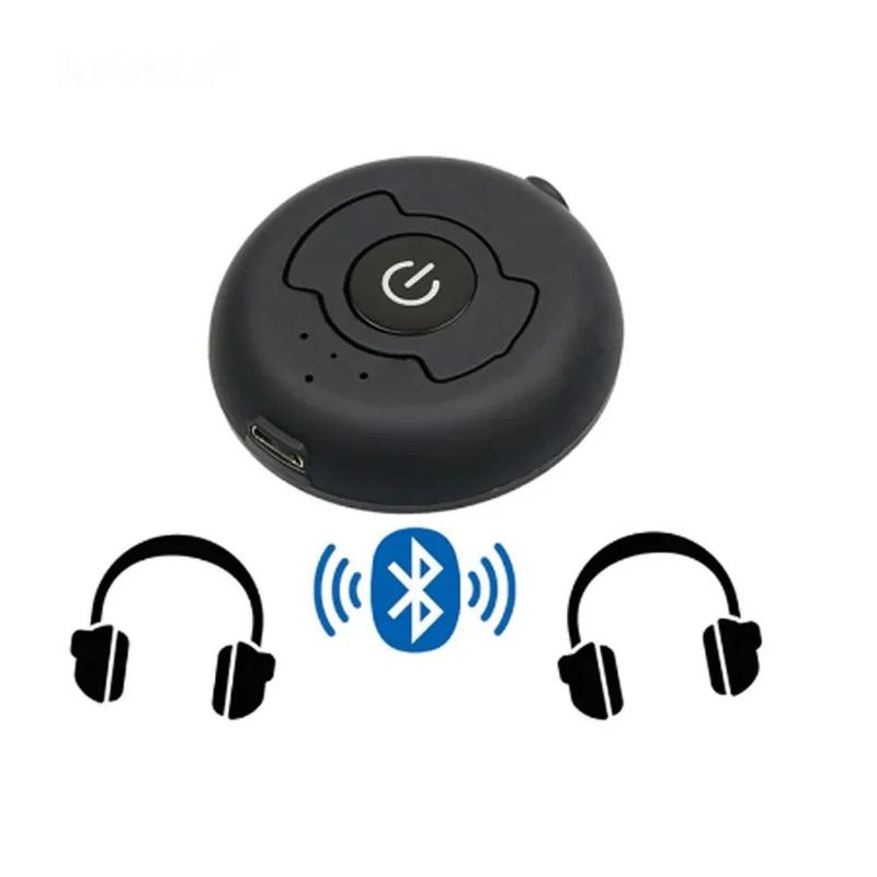 GENERICO - Transmisor De Audio Dual Bluetooth 50 Multipunto Aux Rca