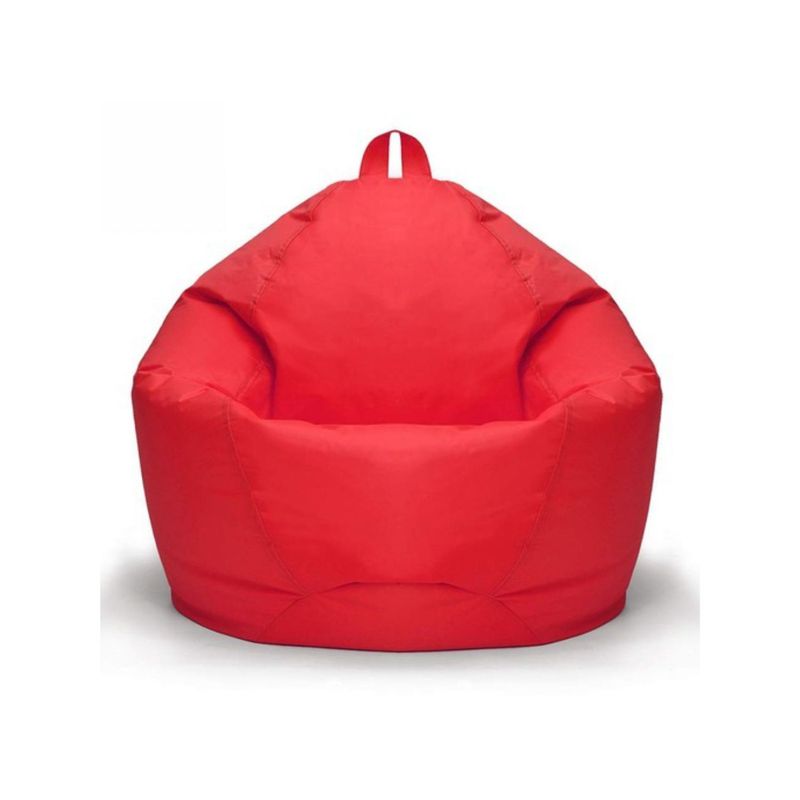 DORMIPUFF - Silla Puff Pera Rojo Mediano Dormipuff