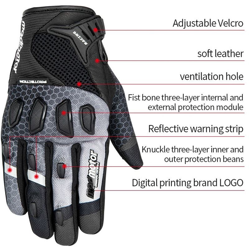GENERICO - Guantes Proteccion Mad-Motor MT-21