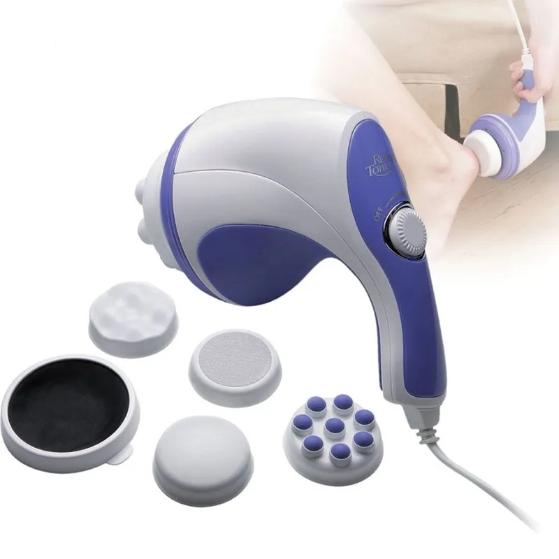 GENERICO - Masajeador Corporal Relax Tone 5 Cabezas Relaja Y Tonifica