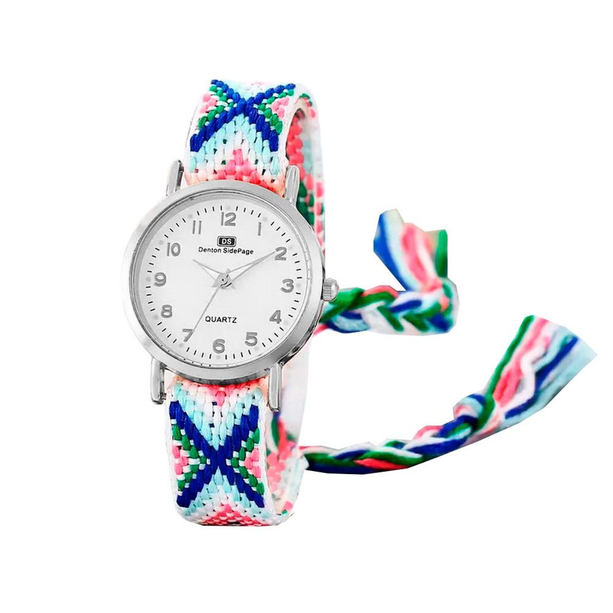 DAYOSHOP - Reloj Tejido Artesanal Dama Mujer + Estuche
