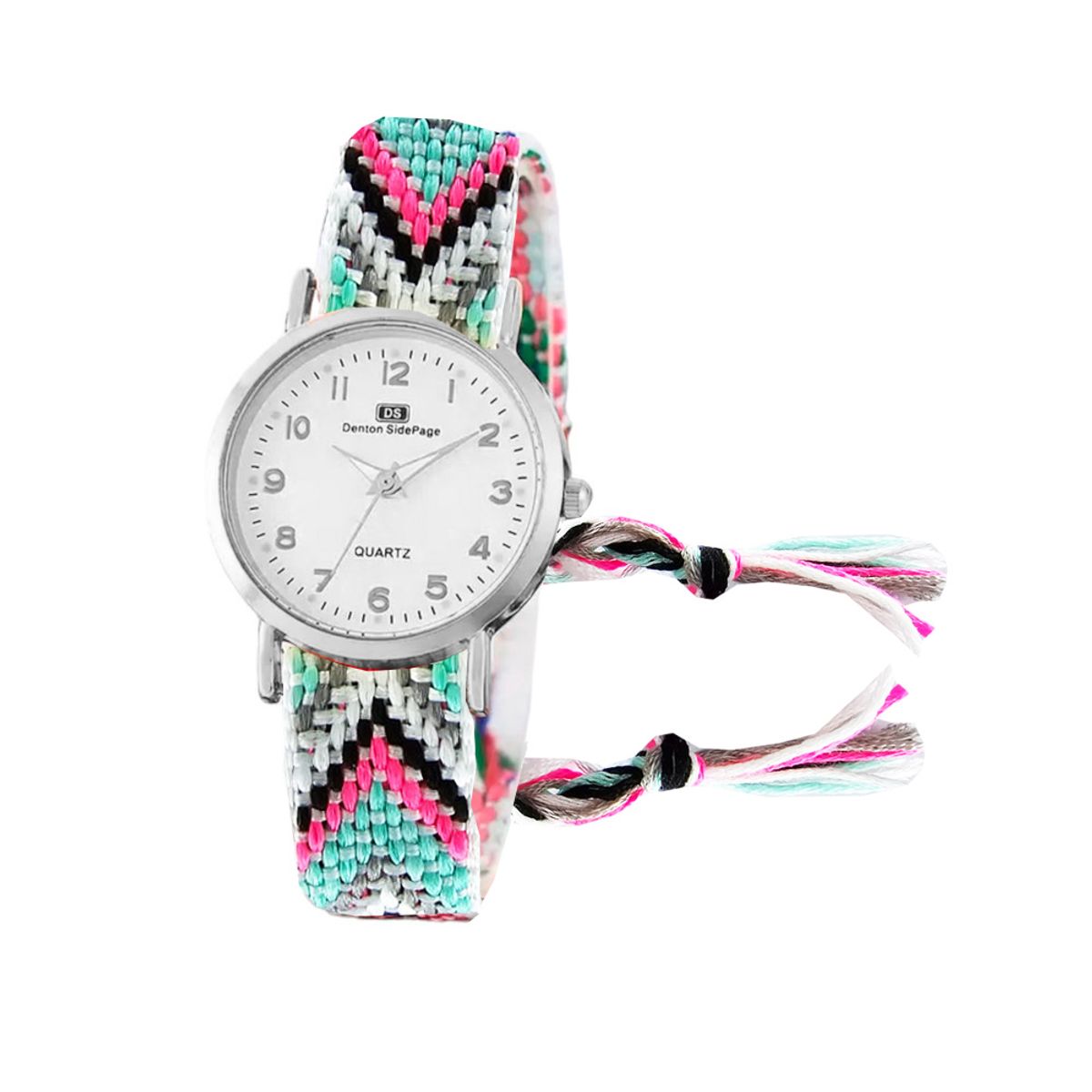 DAYOSHOP - Reloj Tejido Artesanal Dama Mujer + Estuche