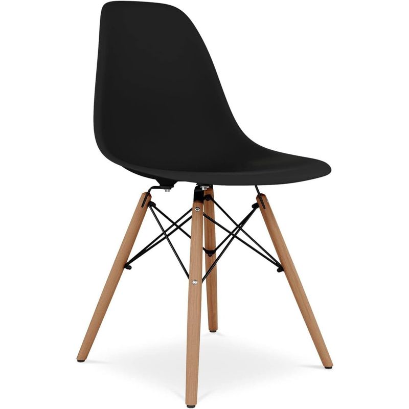 MOBLIHOUSE - Silla Minimalista Moderna Eames Para Comedores Restaurantes y Cocinas
