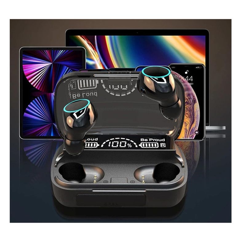 GENERICO - Audifonos Bluetooth Microfono Dual Ear Game Auricular