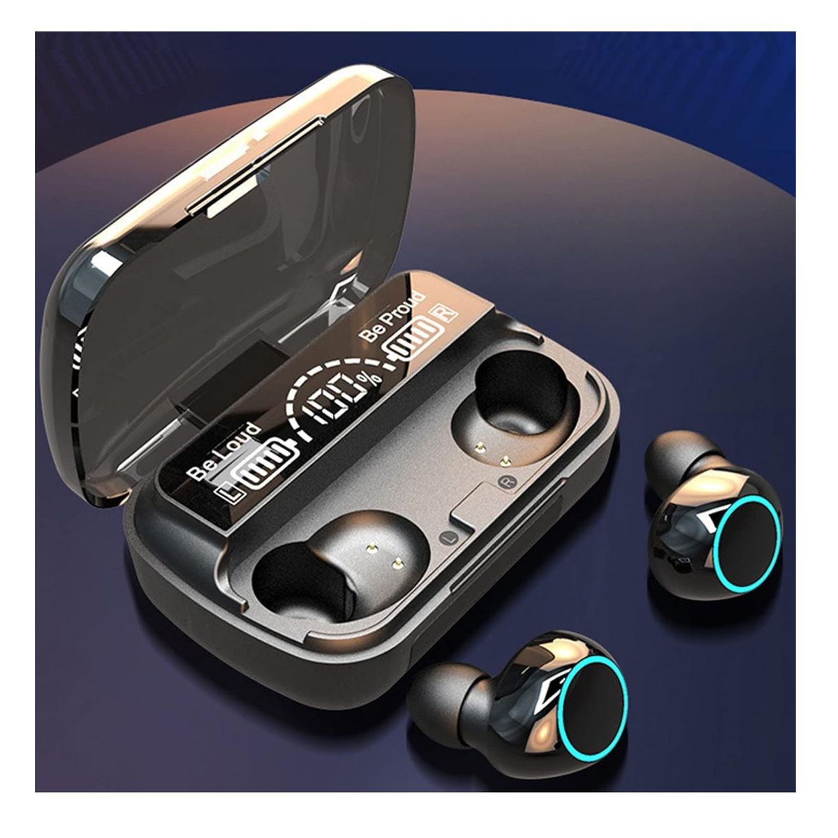 GENERICO - Audifonos Bluetooth Microfono Dual Ear Game Auricular