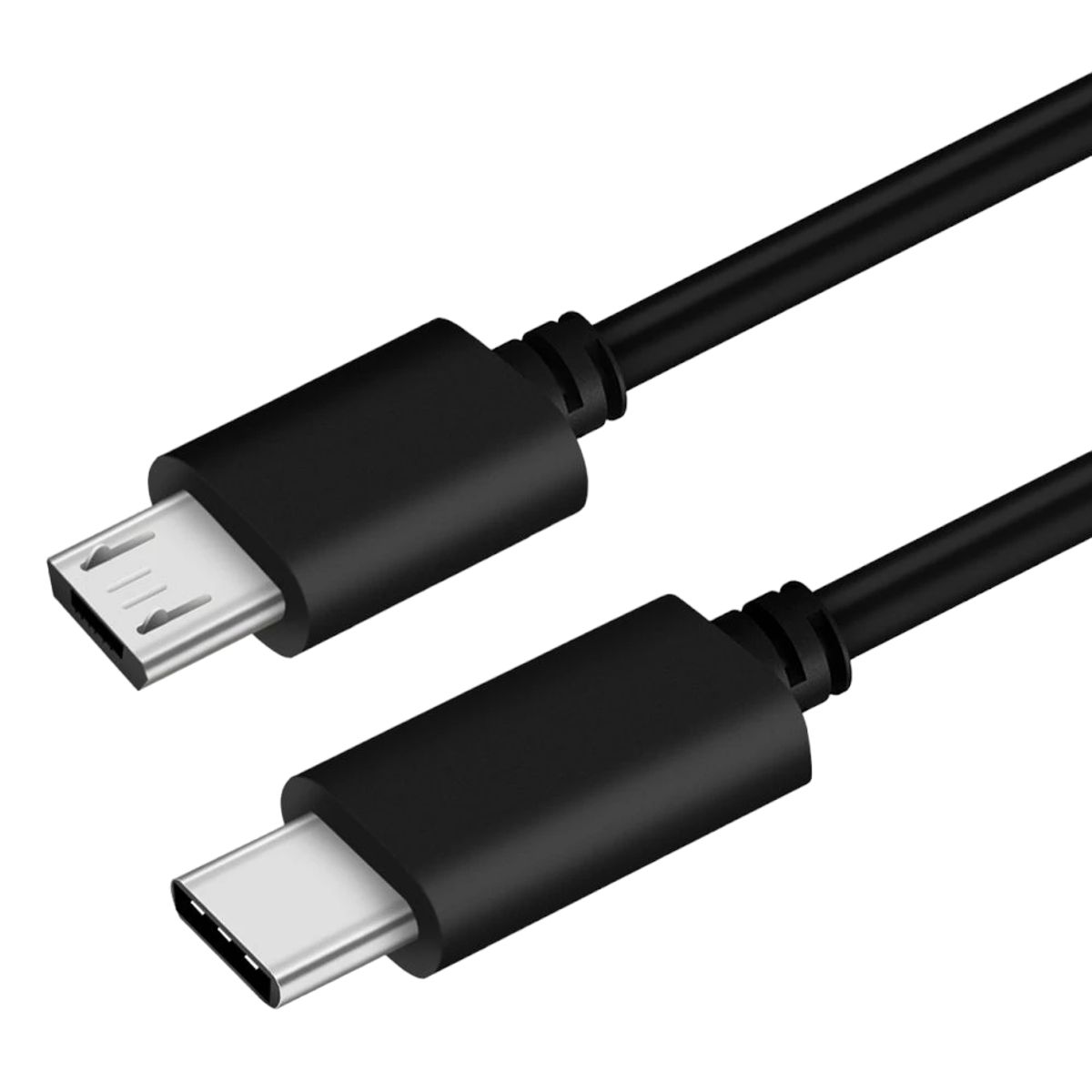 GENERICO - Cable adaptador usb tipo c macho a micro usb macho 1 metro