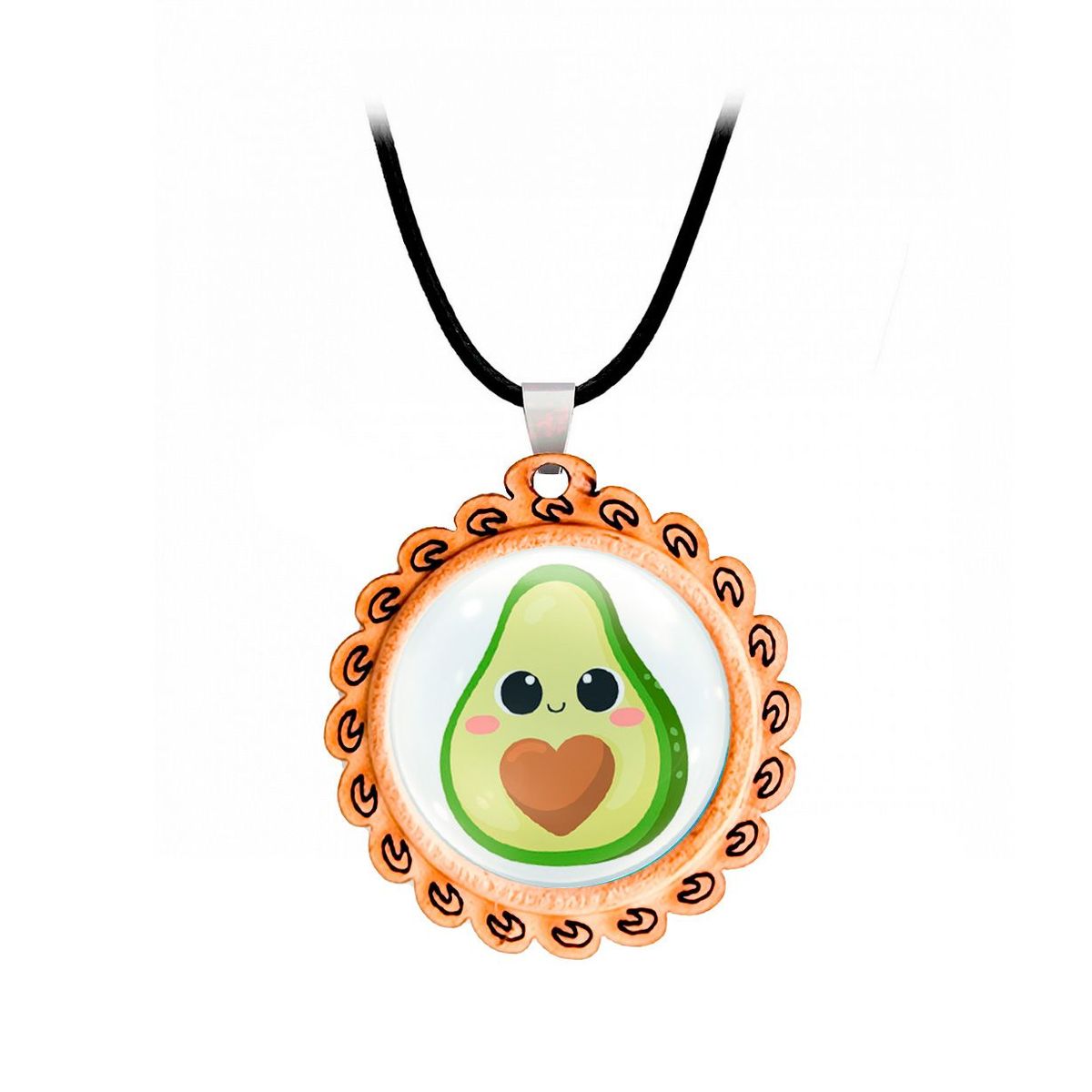 DAYOSHOP - Collar Aguacate Love Unisex + Estuche