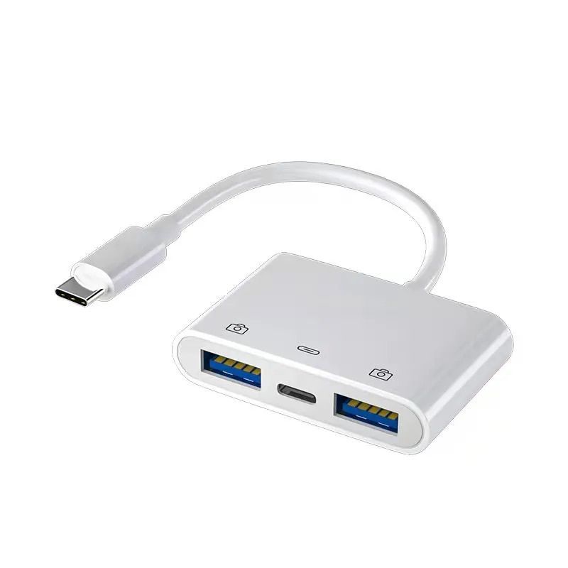 GENERICO - Adaptador usb c a usb otg pd para chromecast teléfono tablet
