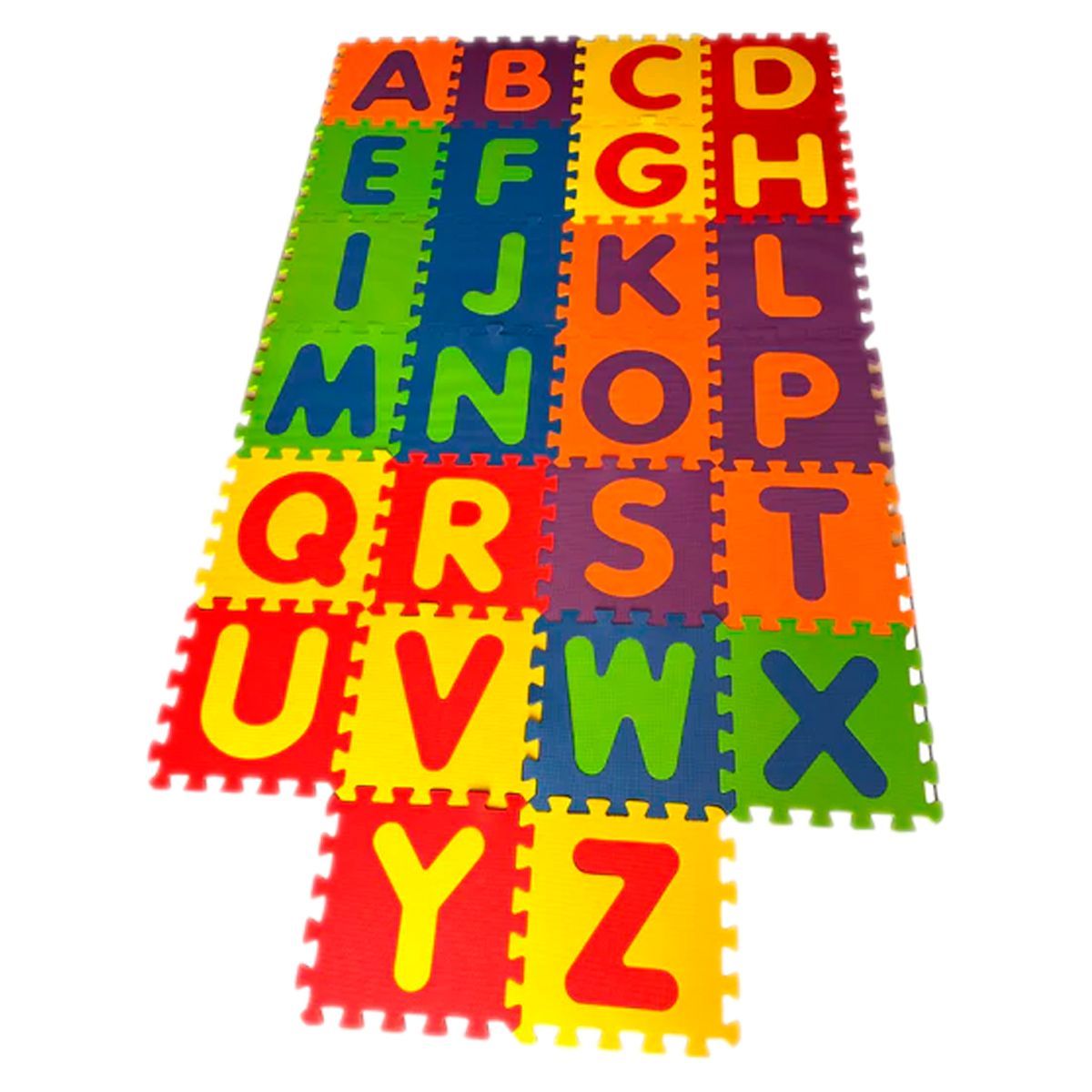 GENERICO - Tapete Fomi Rompecabezas Abecedario 26 Fichas Piso Fomy