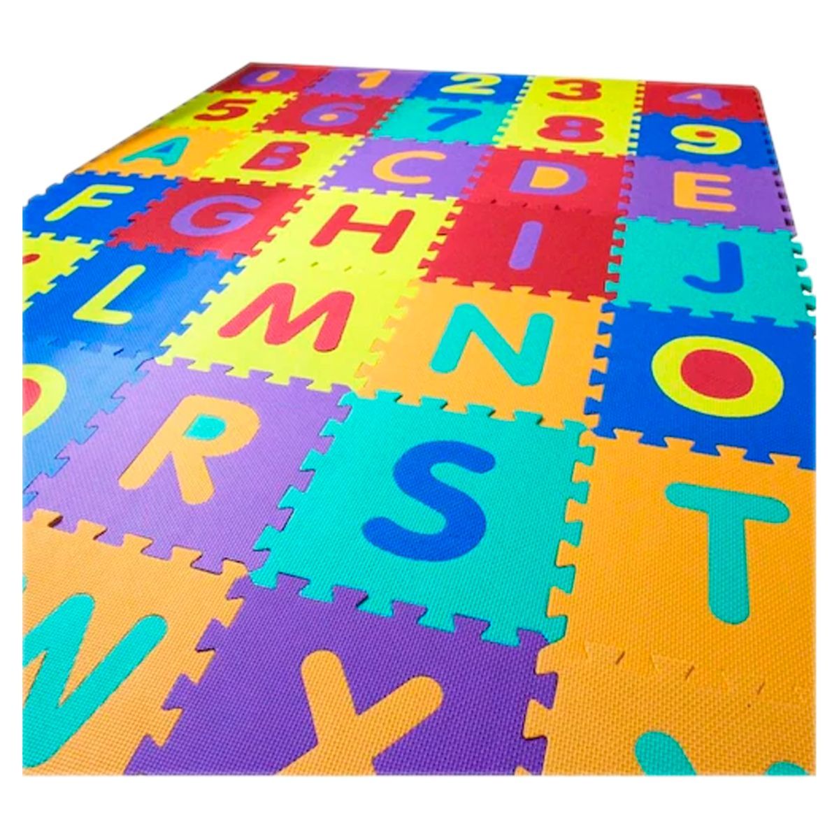 GENERICO - Tapete Fomi Rompecabezas Abecedario 26 Fichas Piso Fomy