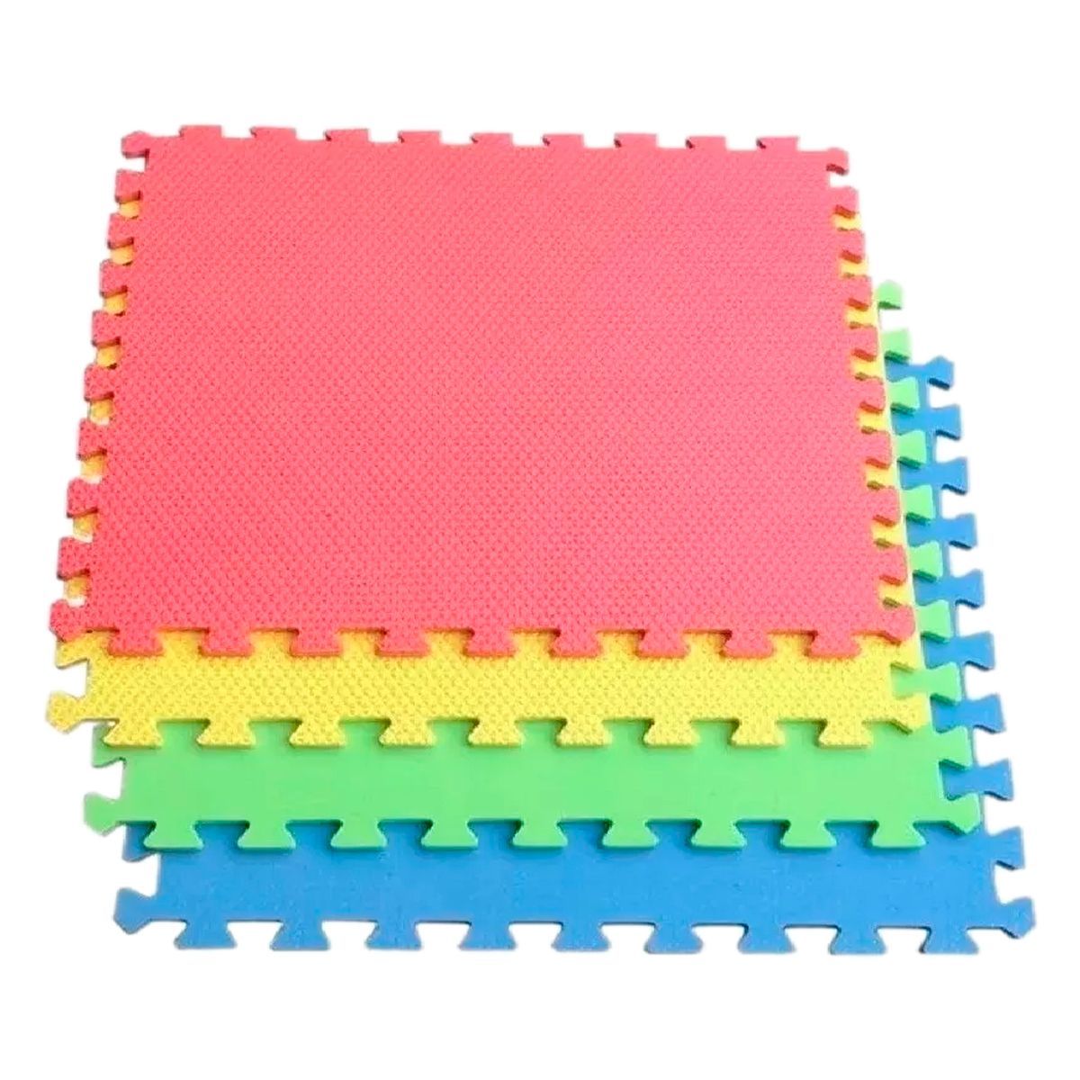 GENERICO - Tapete Piso Fomi 120 X 120cm 4 Láminas Niños Bebé Hogar