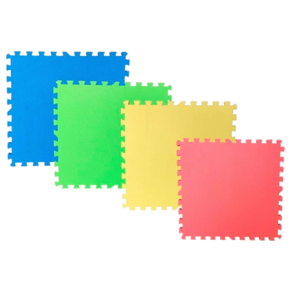 GENERICO - Tapete Piso Fomi 120 X 120cm 4 Láminas Niños Bebé Hogar