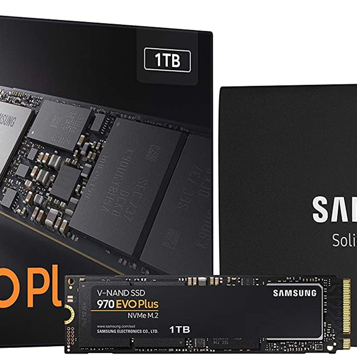 SAMSUNG - Disco sólido ssd interno samsung 970 evo plus mz-v7s1t0 1tb