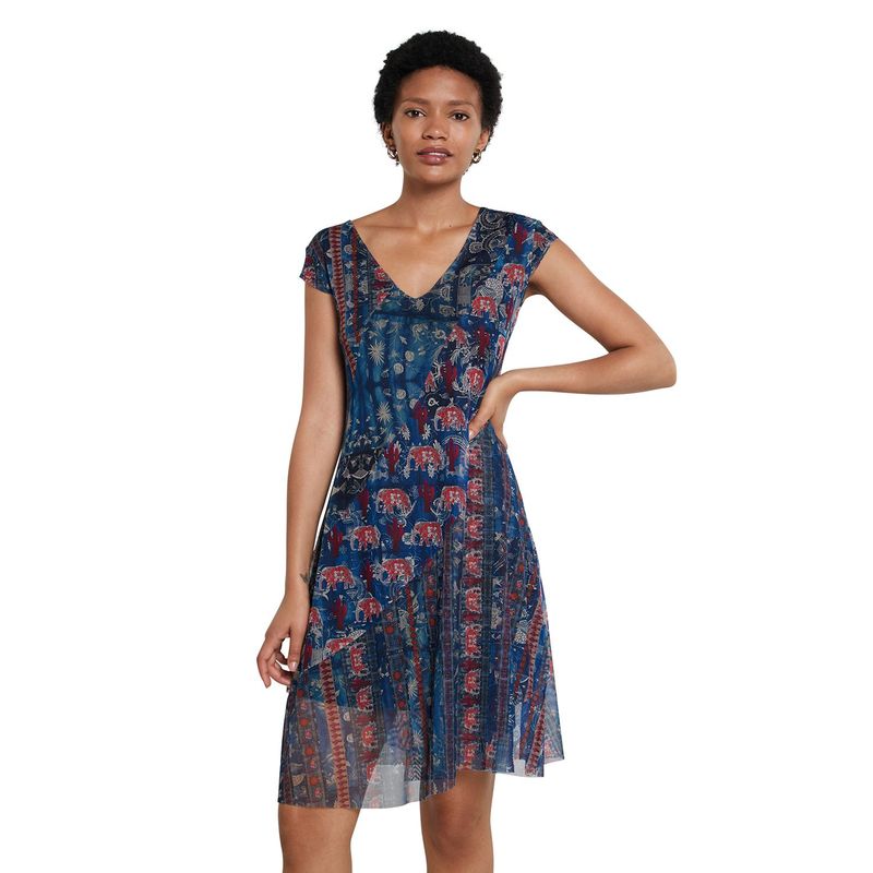DESIGUAL - Vestido Corto Desigual