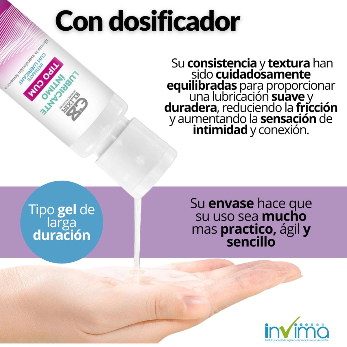 ELIXIR - Lubricante Intimo Tipo Cum Elixir x30 ml