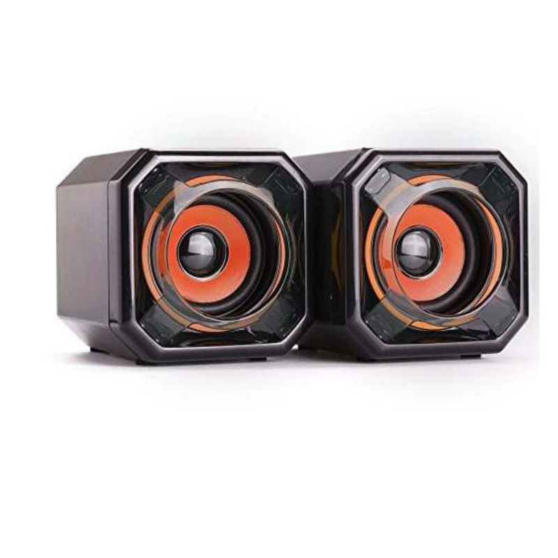 GENERICO - Parlantes Para Pc Usb 2.0 Plug 3.5mm