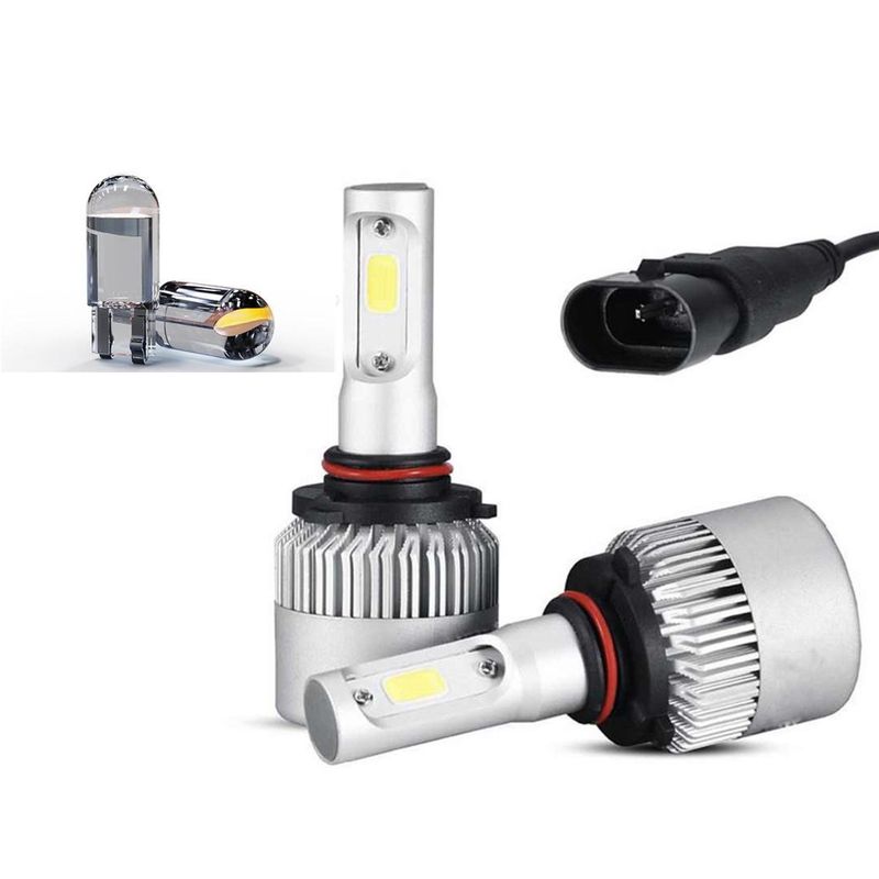 GENERICO - Par(2) 9005 Bombillos Led 16000 Lúmenes Carro Impermeables