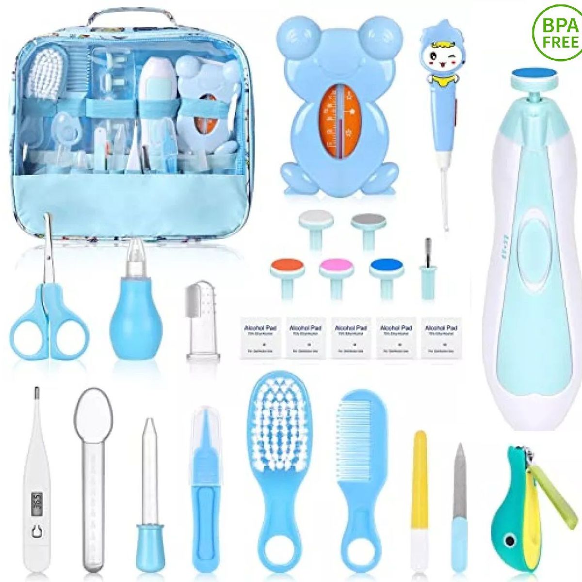 GENERICO - Kit de Higiene y Aseo para el Bebe x 15 pcs