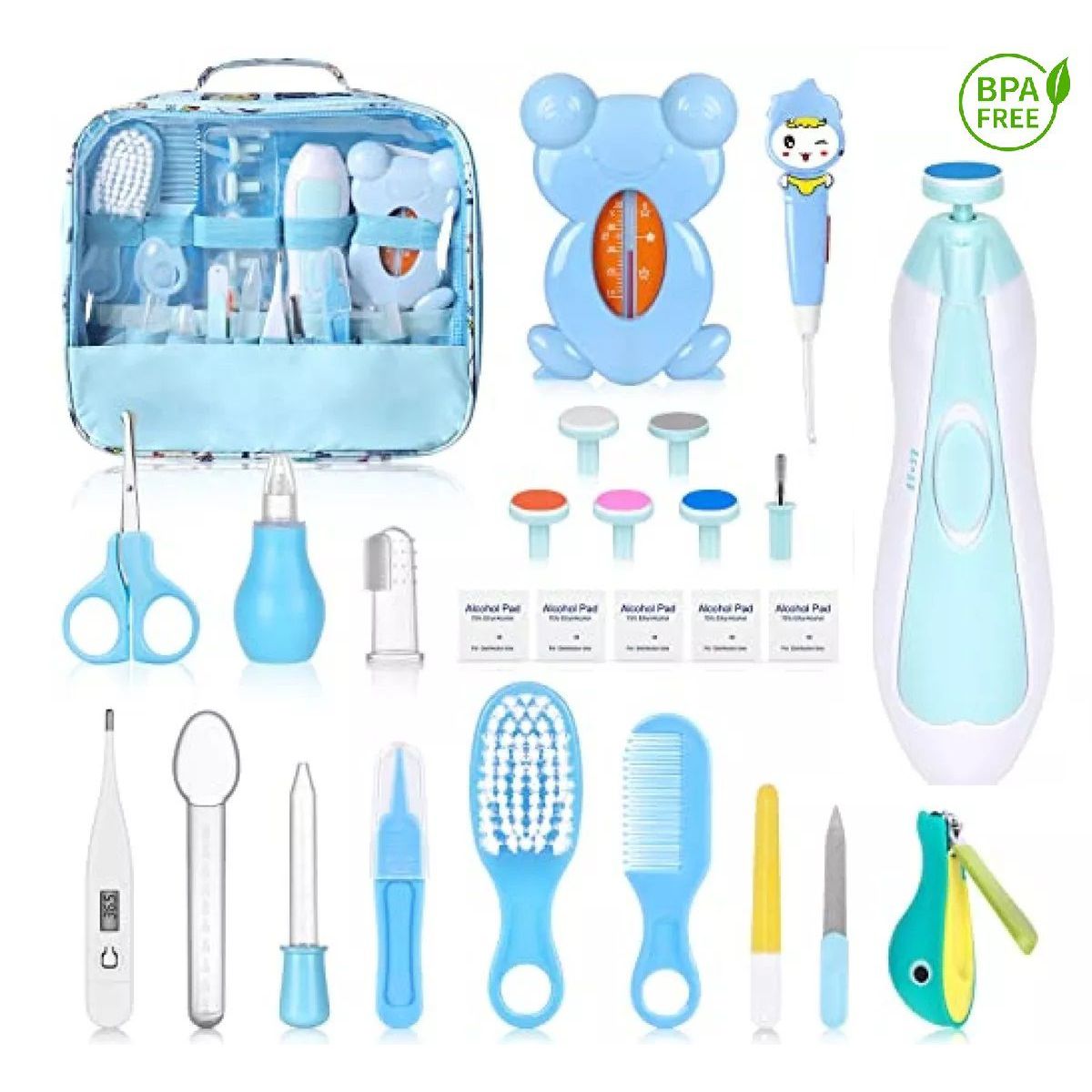 GENERICO - Kit de Higiene y Aseo para el Bebe x 15 pcs