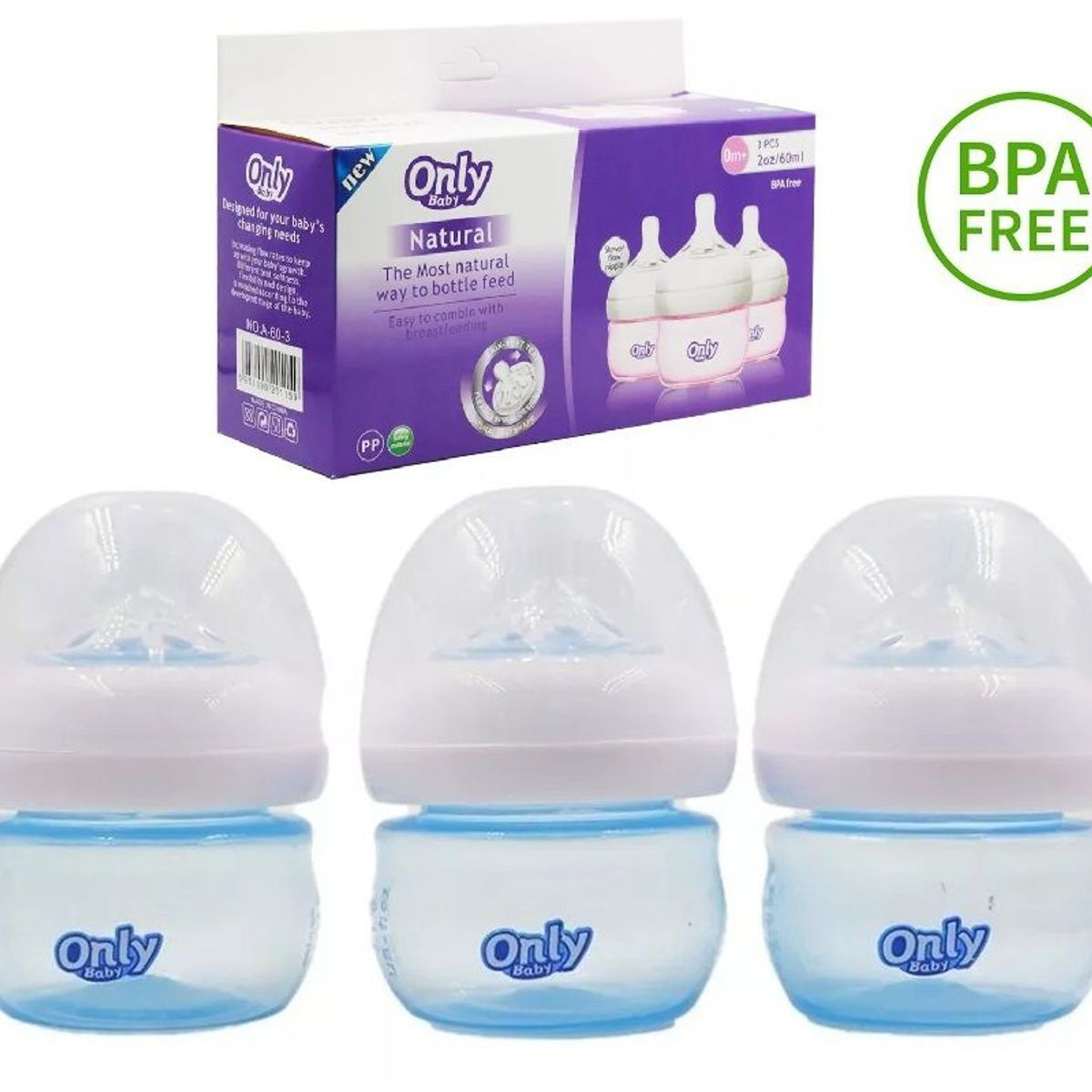 GENERICO - Set de Tres Teteros Sistema Anticólicos