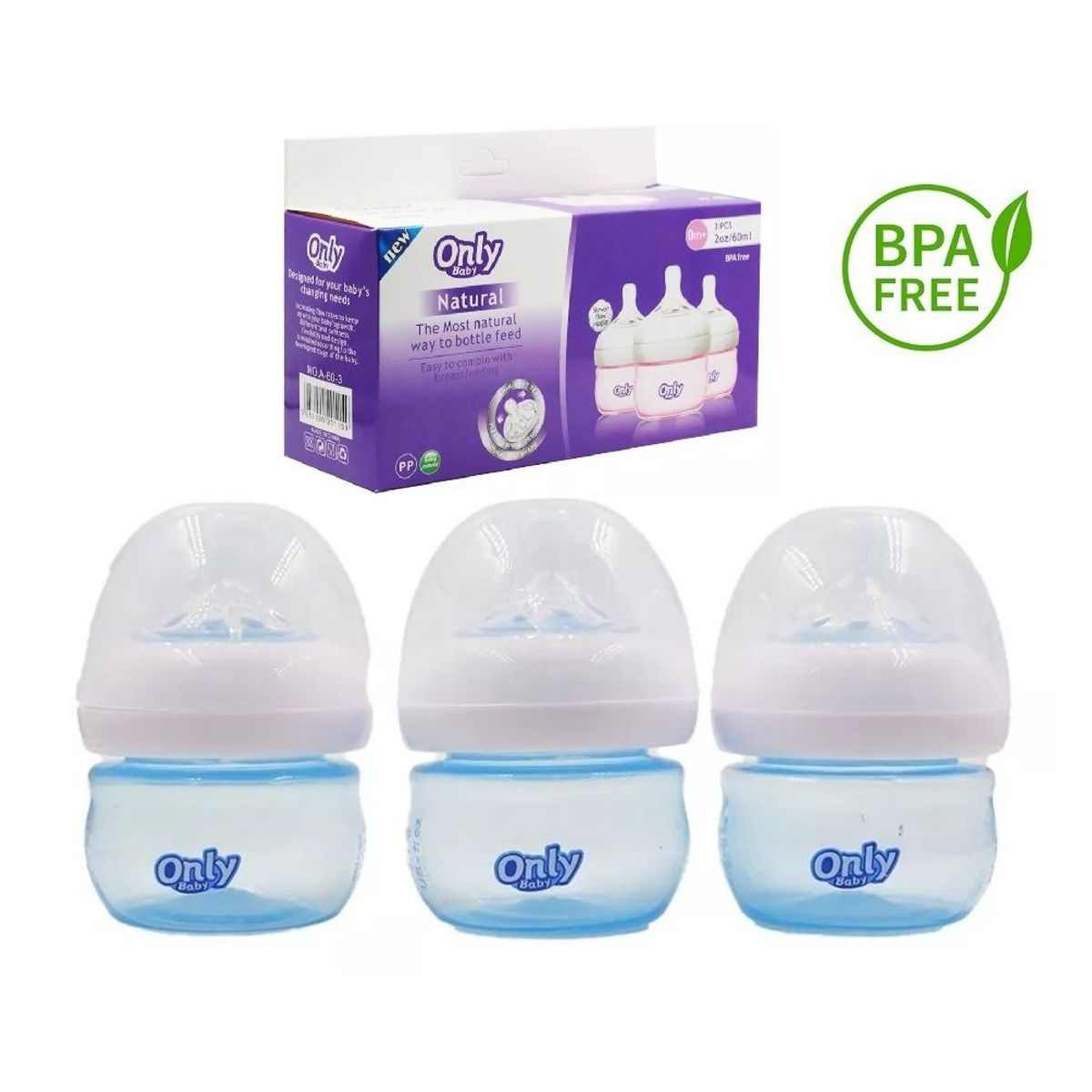 GENERICO - Set de Tres Teteros Sistema Anticólicos