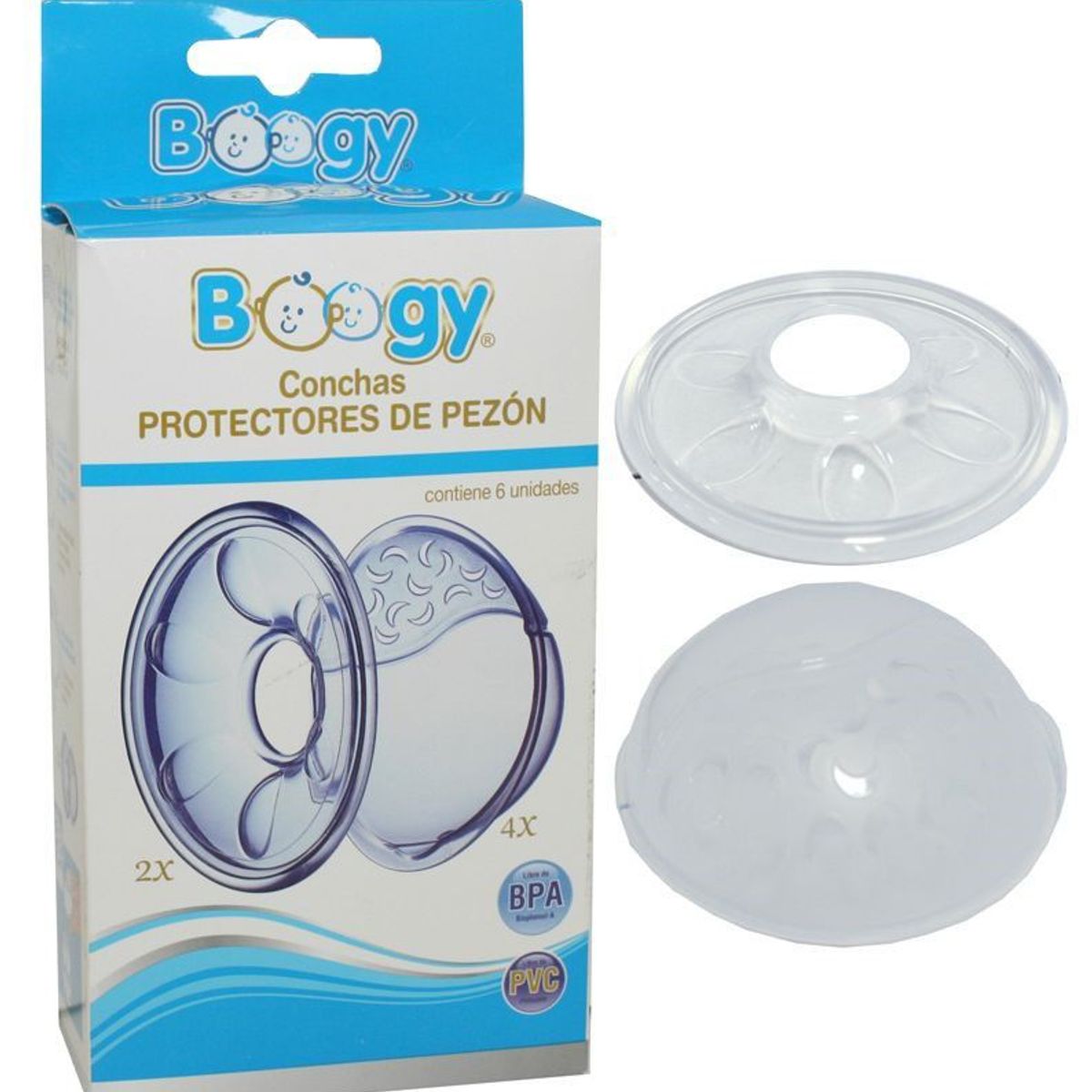 BOOGY - Copas Cocas Conchas Recolectoras Pezoneras Protectores Leche