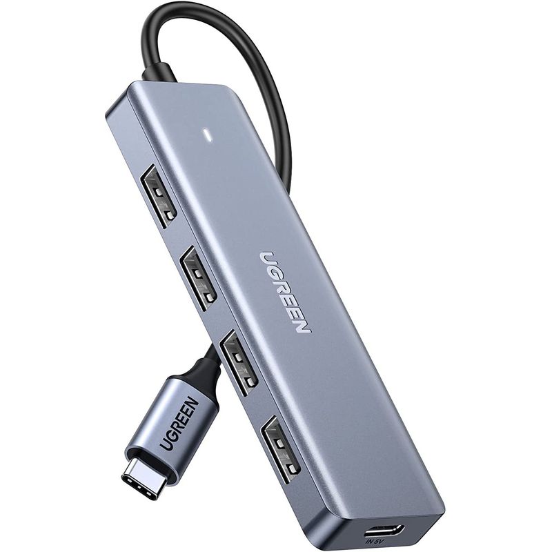 UGREEN - Hub multipuerto ugreen 5 gbps usb-c a 4 puertos usb 30 y pd
