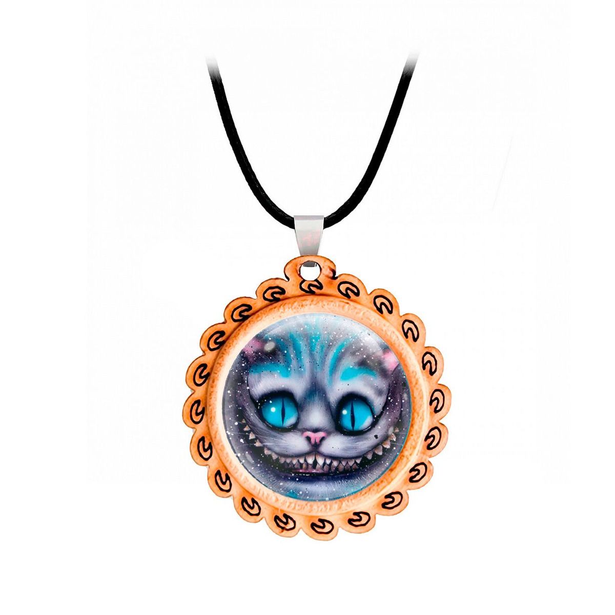 DAYOSHOP - Collar Alicia En El Pais De Las Maravillas Gato + Estuche