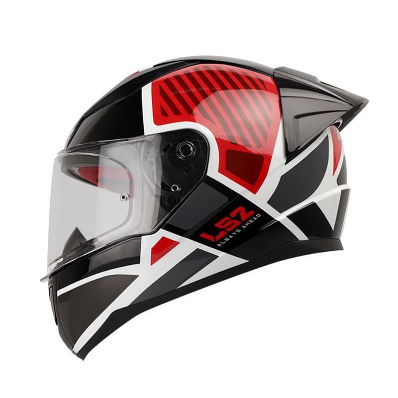 LS2 - CASCO MOTO LS2 353 CERTIFICADO GRID ROJO BRILLO L
