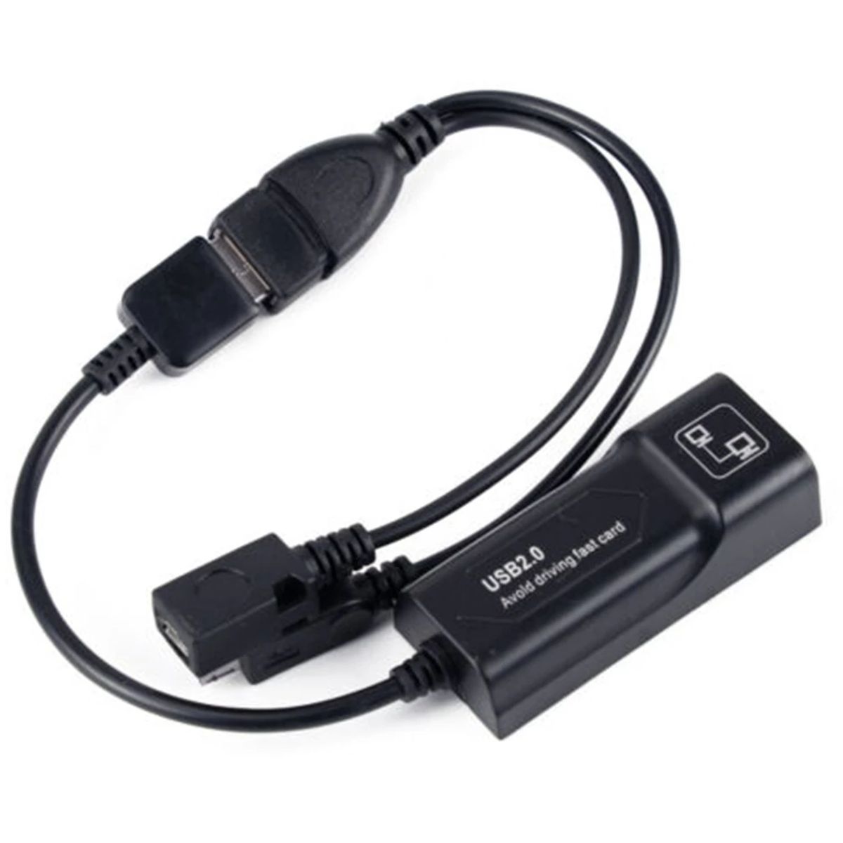 GENERICO - Adaptador ethernet USB a rj45 para amazon tv stick Chromecast 2 / 3