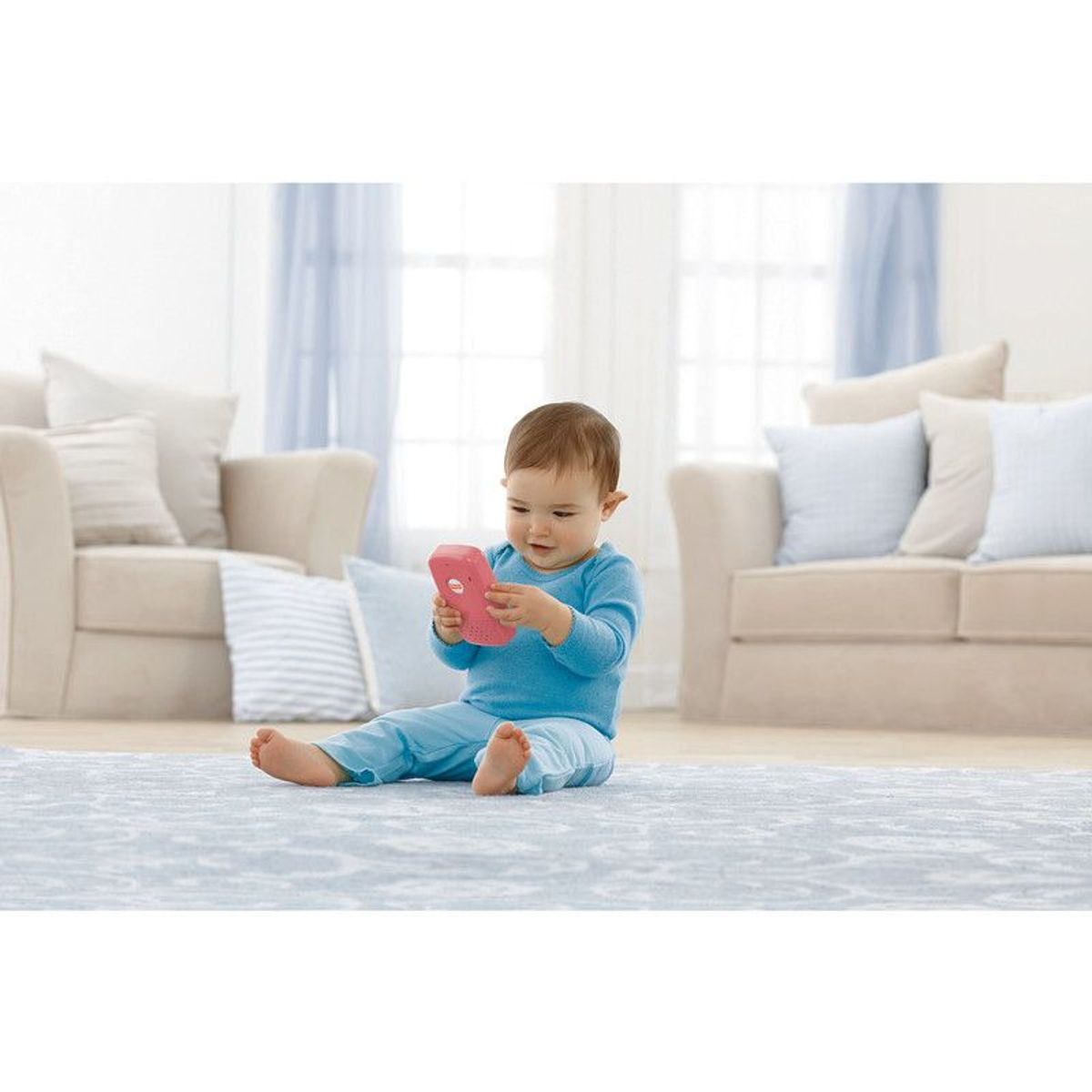 FISHER PRICE - Fisher Price Ríe Y Aprende Smartphone De Aprendizaje Rosa