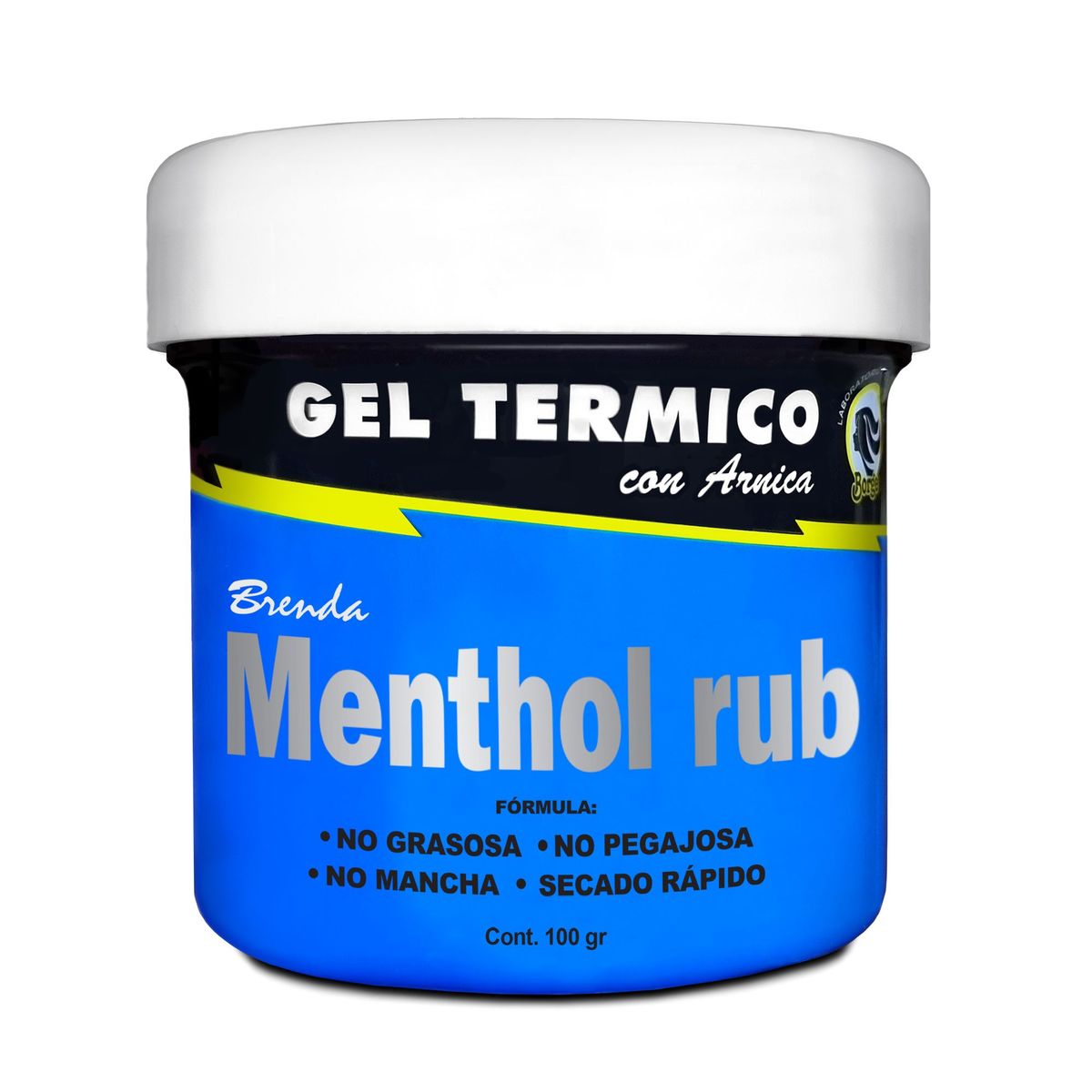 LABORATORIOS BORGE - Gel Térmico Brenda Menthol Rub 100g
