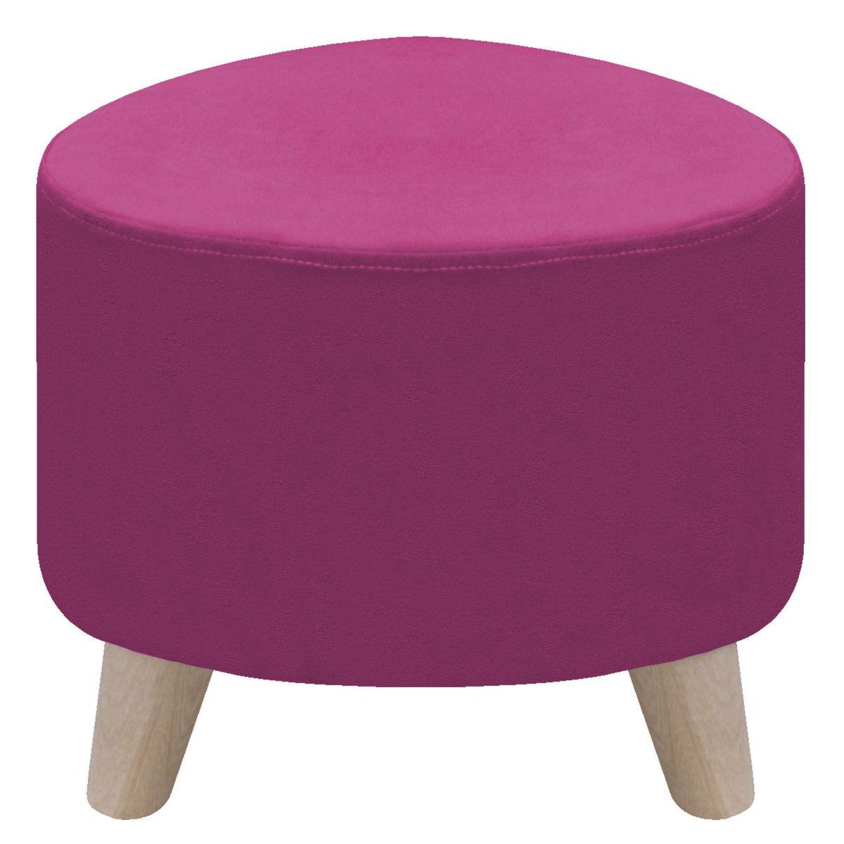 DORMILANDIA - SET X2 PUFF FUCSIA TRIANGULAR SÍDNEY