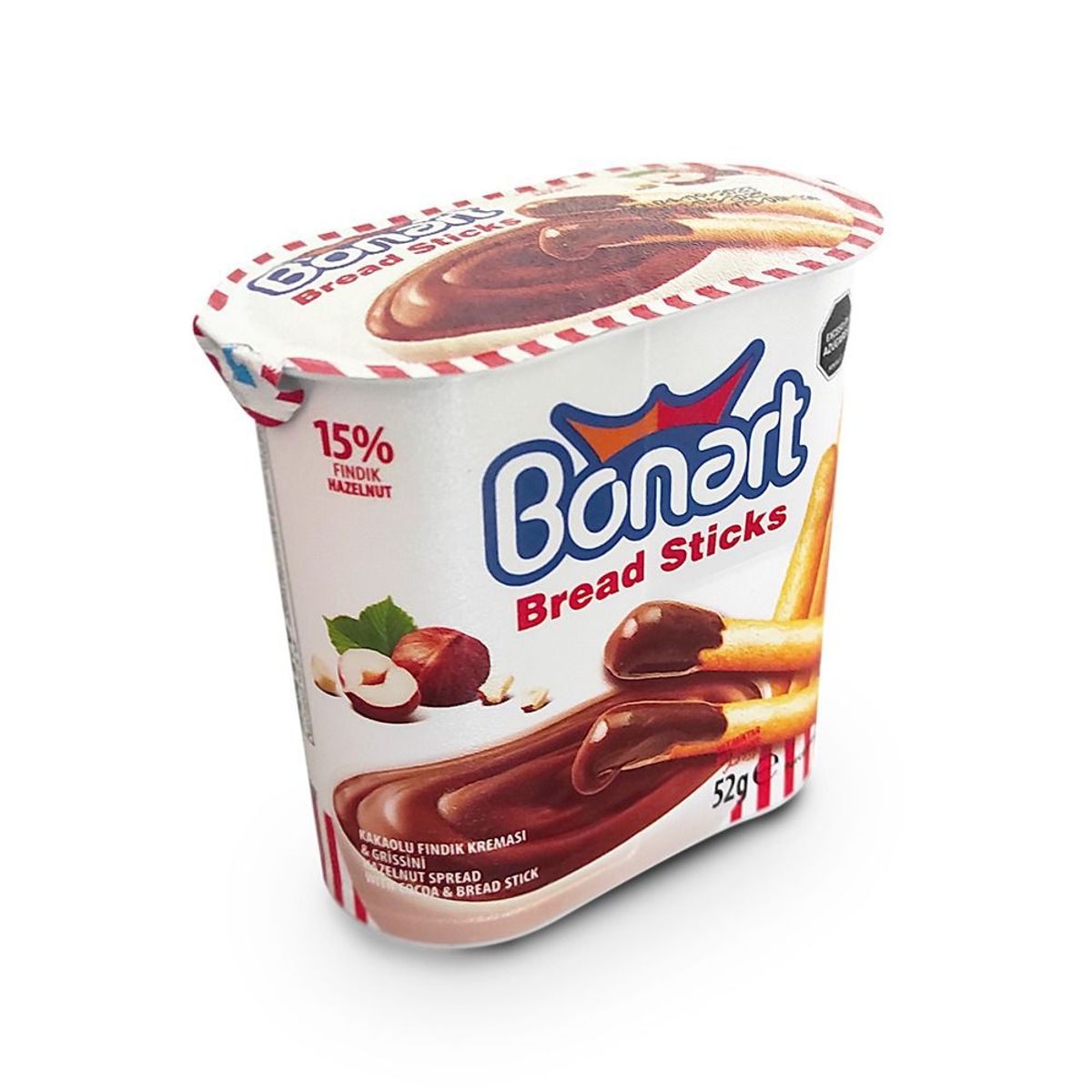 BONART - Chocolate Dip Sticks Bonart 52gr