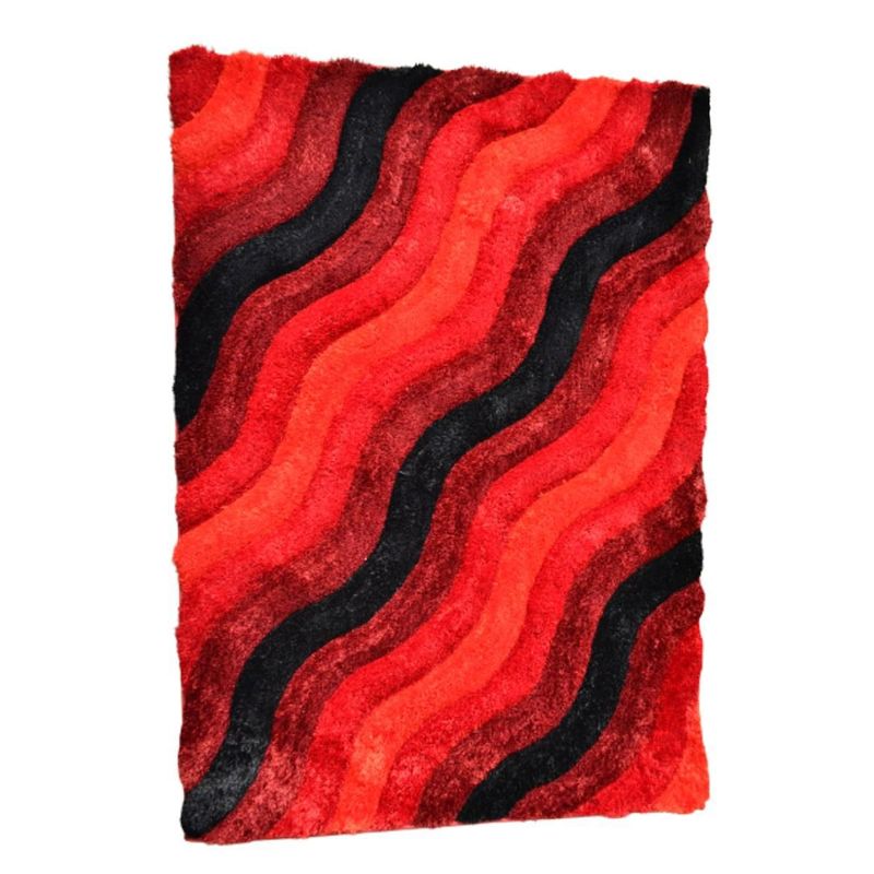 MITAPETE COM - Alfombra Tapete 3D 80 X 150cms Rojo