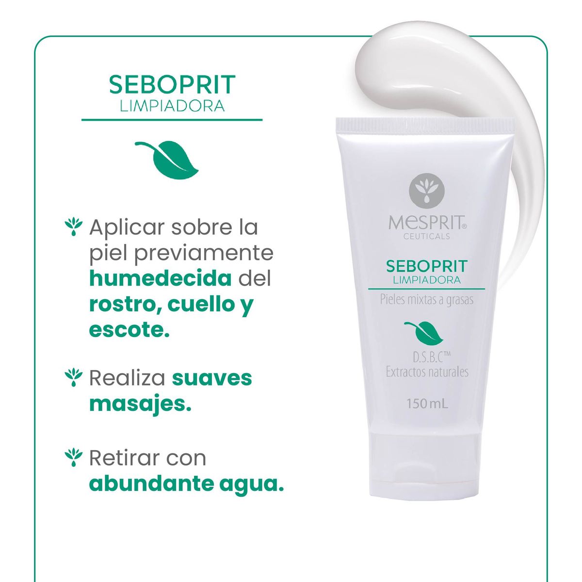 MESPRIT CEUTICALS - Mespritceuticals Seboprit Limpiadora