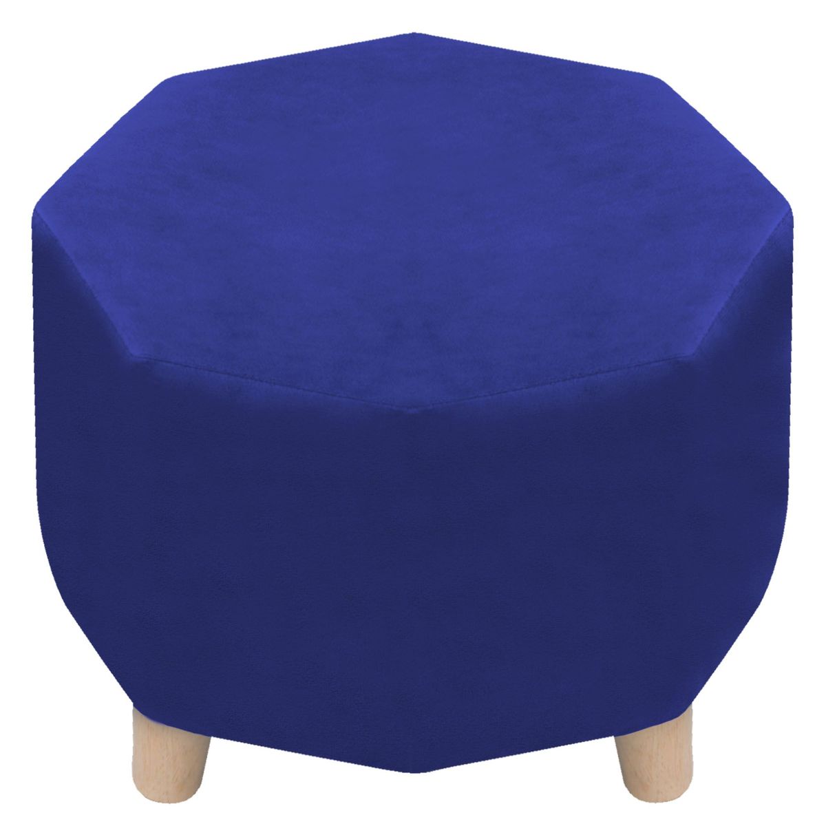 DORMILANDIA - PUFF AZUL OCTAGONAL SÍDNEY