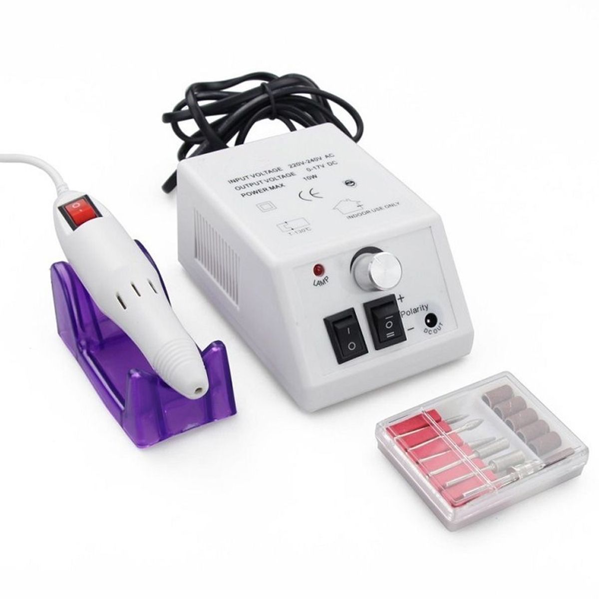 GENERICO - Pulidor Manicure Pedicure Eléctrico De Uñas Mercedes