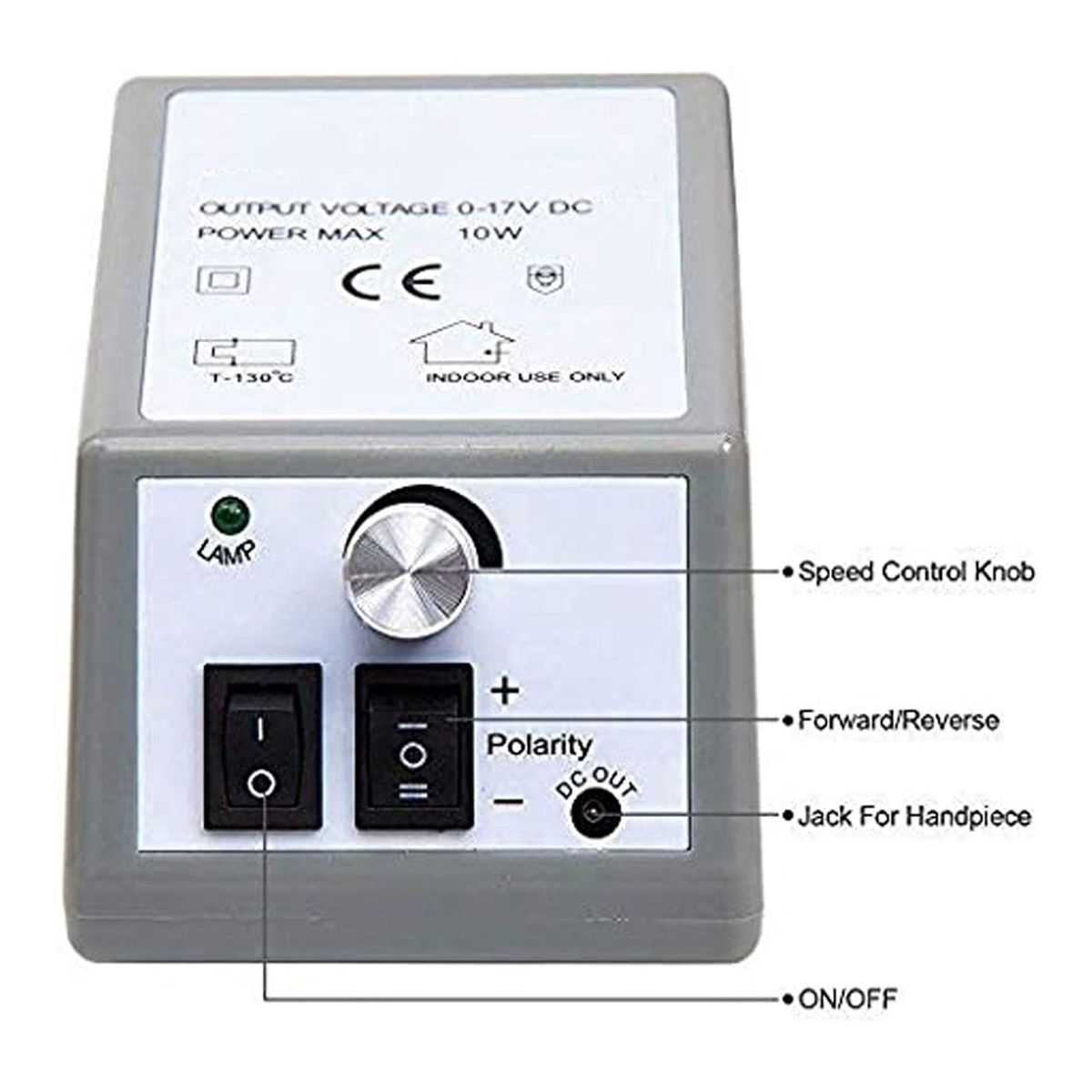 GENERICO - Pulidor Manicure Pedicure Eléctrico De Uñas Mercedes