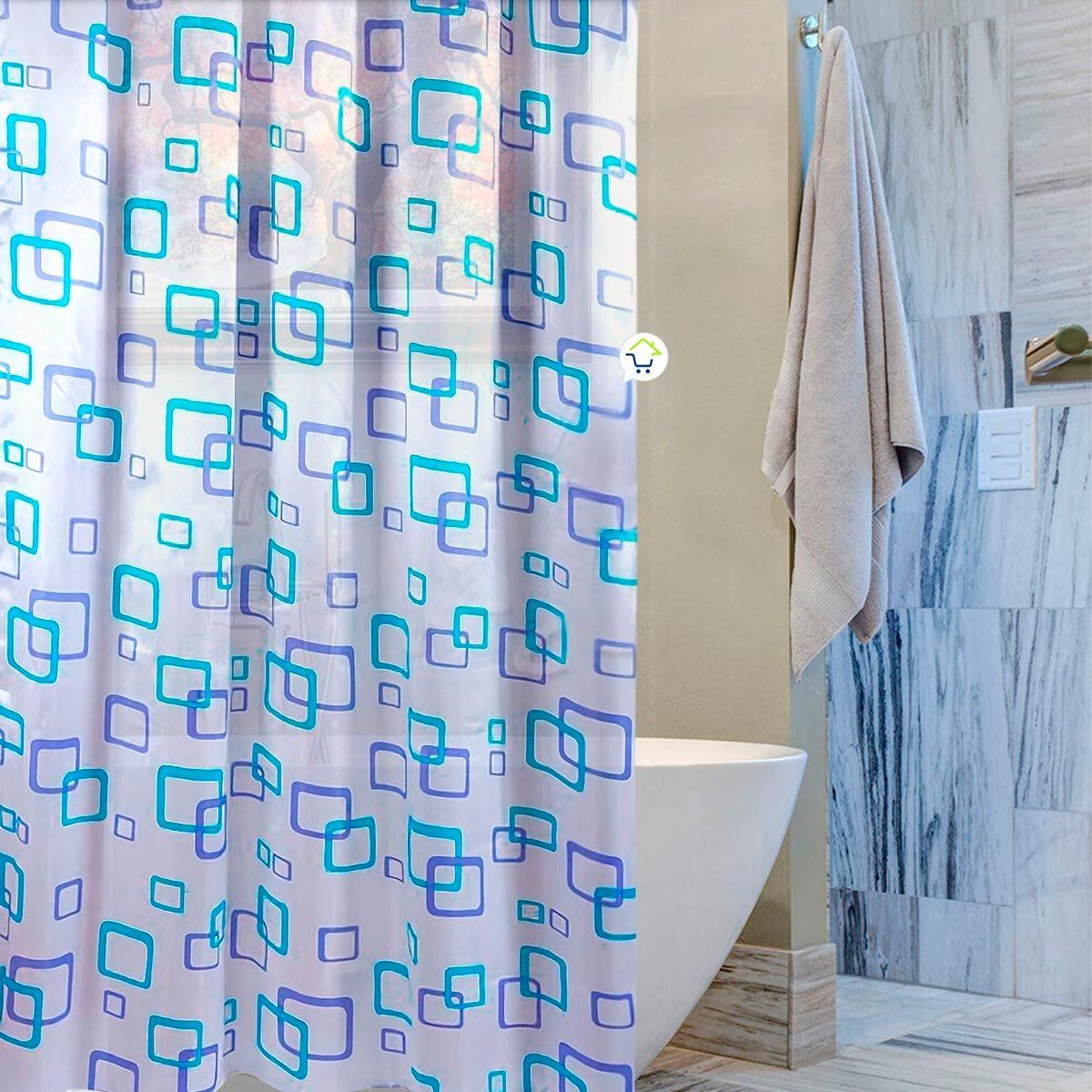 COMPRALOENCASA COM - Cortina De Baño Impermeable Para Ducha GM2201-113